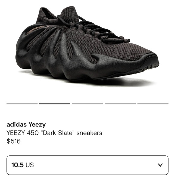 Brand New Yeezy 450 Dark Slate size 10.5 Men’s ASKING $270

Retail $516 + Tax - Picture 8 of 9